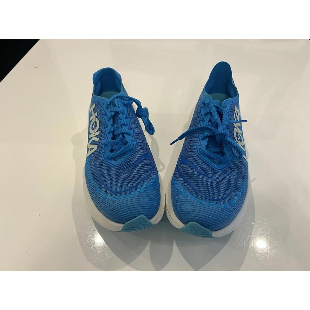 $189 Hoka One One Mach X 2 1155119-SYWR Blue Running Sneaker Men's Size 12D - Picture 6 of 6